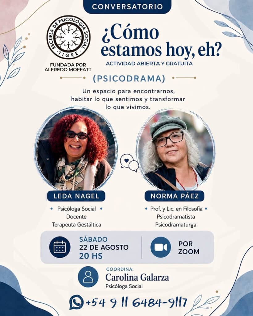 conversatorio Comoestamoshoy