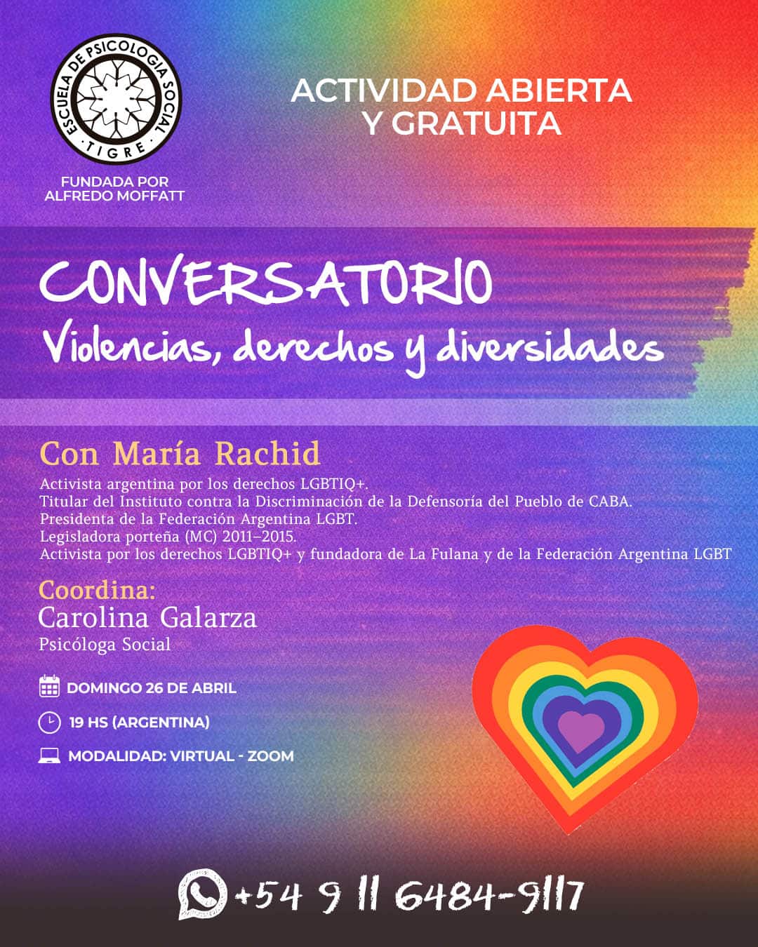 conversatorio violenciaderechosydiversidades