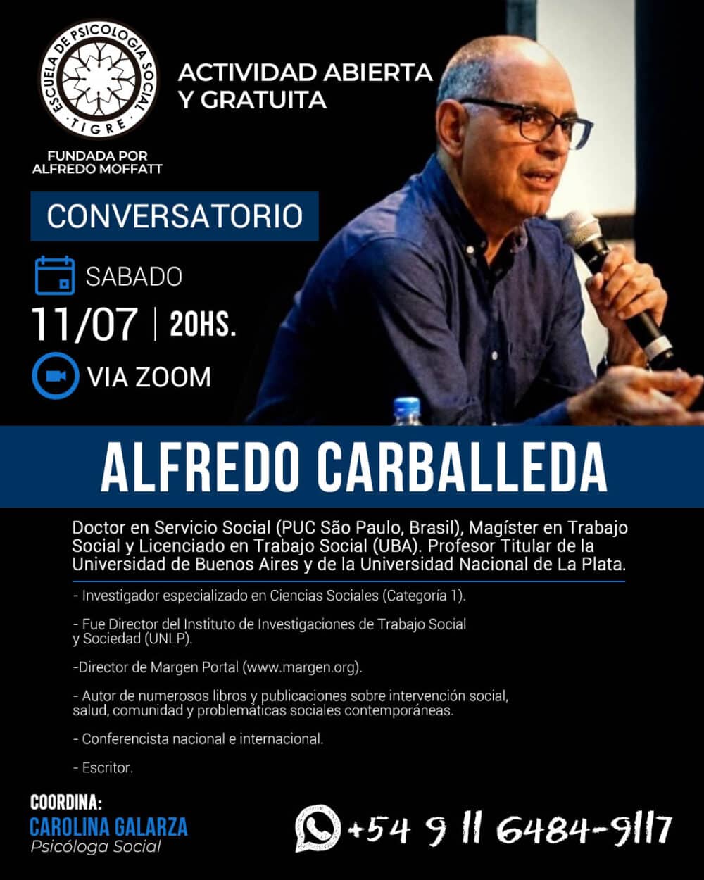 conversatorio AlfredoCarballeda