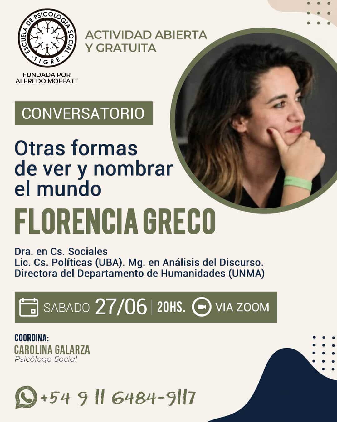 conversatorio FlorenciaGreco